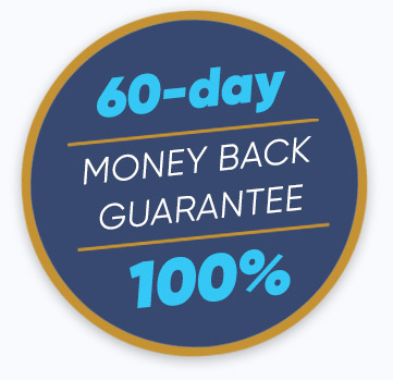 60-day money back guarantee